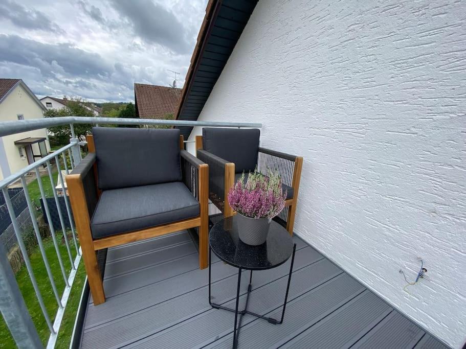 Charmantes Apartment Mit Balkon Mindelheim Dış mekan fotoğraf